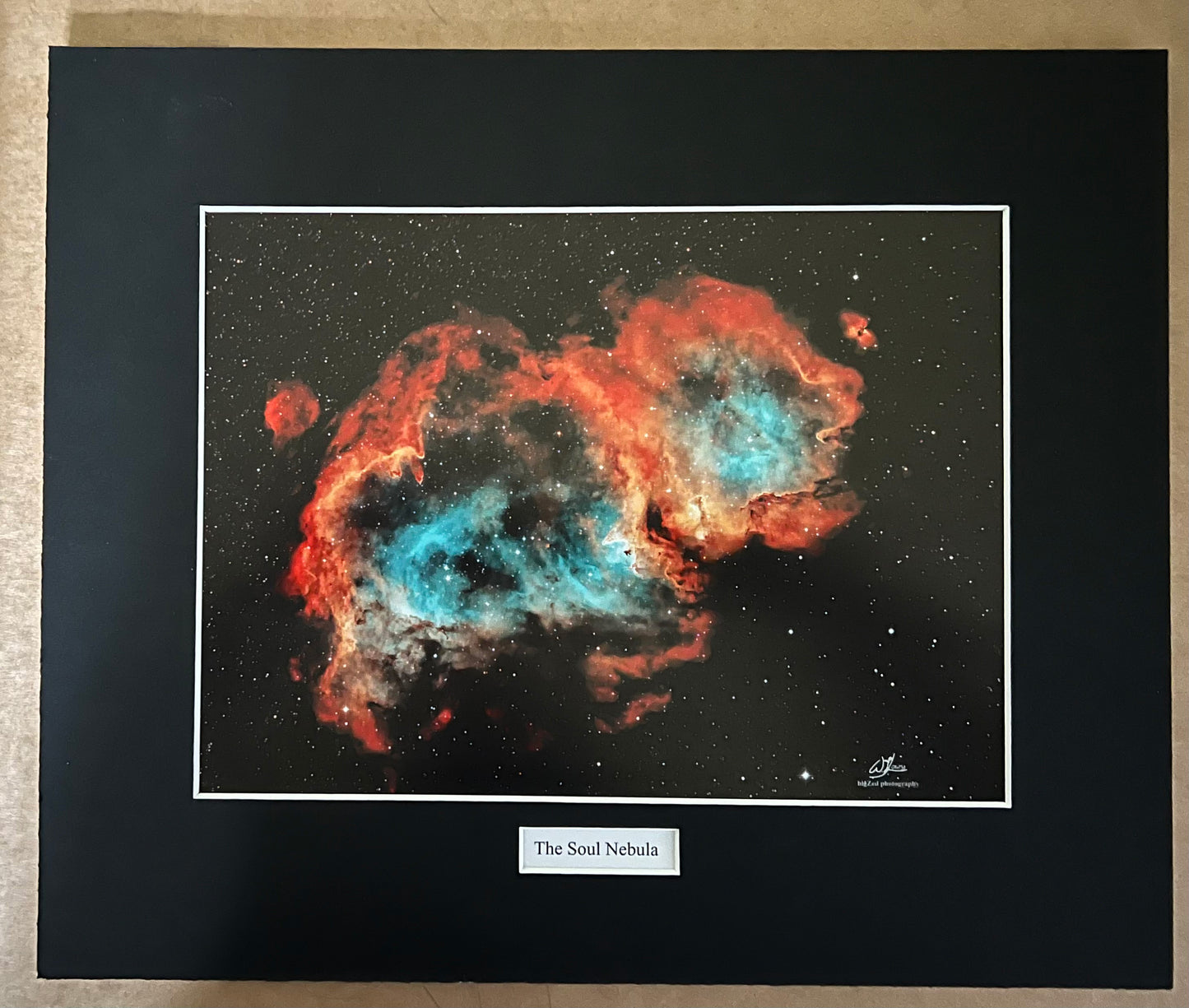 Small: The Soul Nebula with Title box